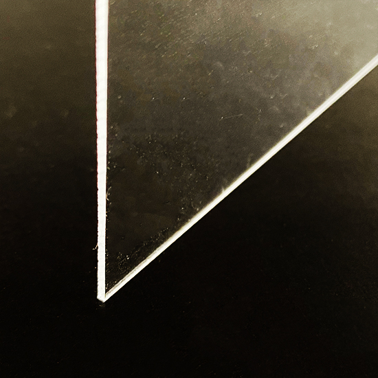 透明アクリル板(押出し) 板厚(2ミリ) 600×910ミリ / アクリルざんまい